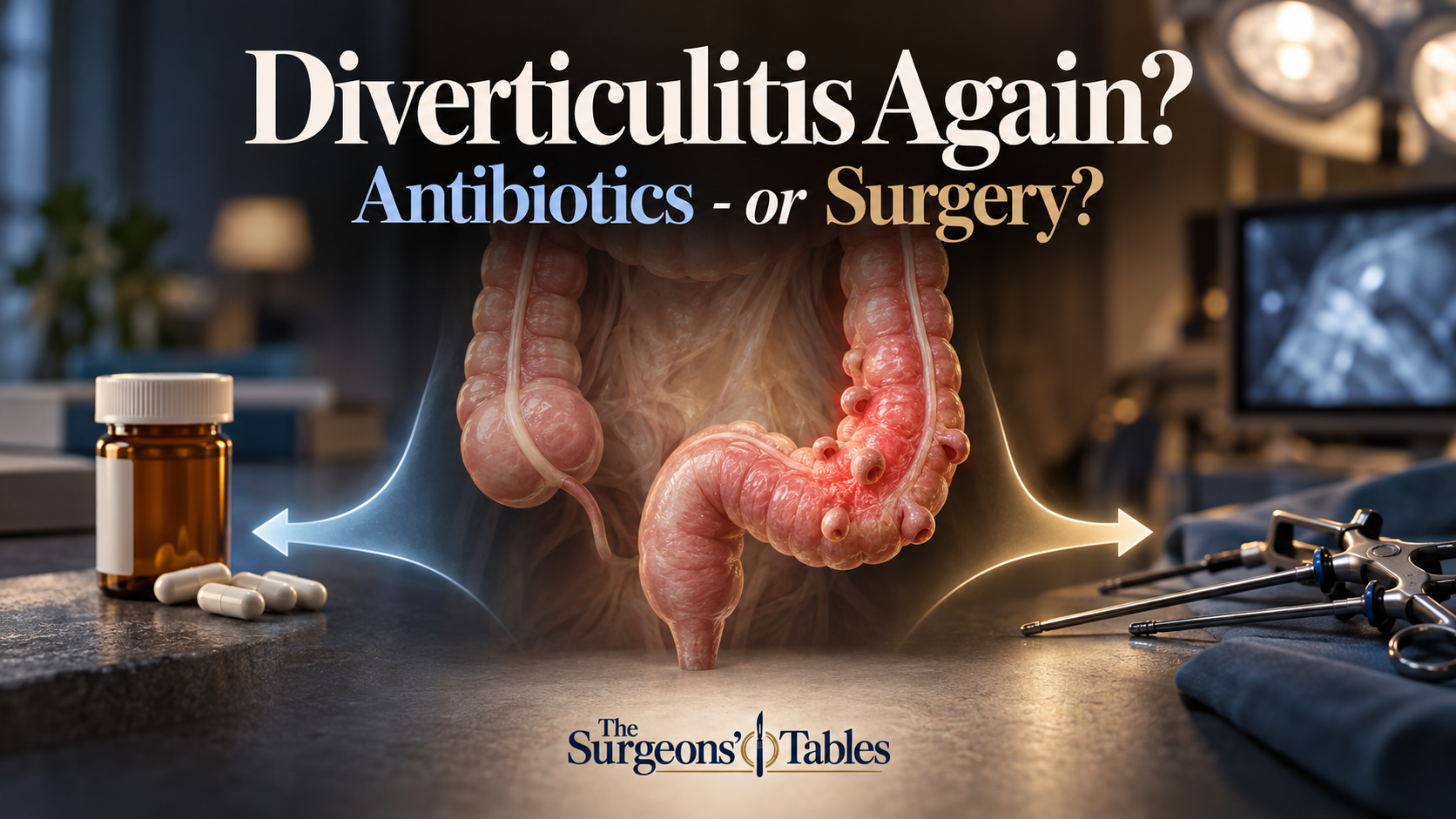Diverticulitis Again? Do You Really Need Antibiotics – or Is It Time for Surgery?