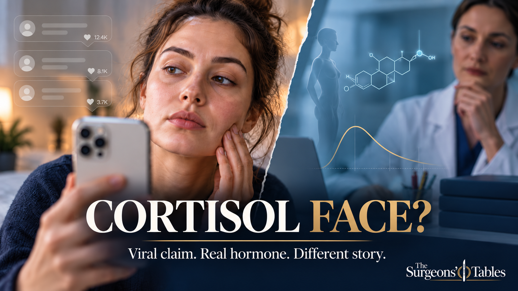 Is Your Puffy Face Really From Cortisol? The Viral Claim vs. the Medical Reality
